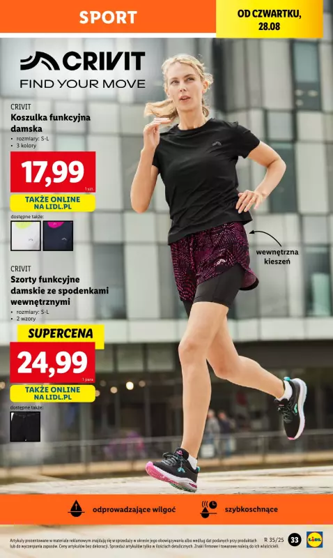 Lidl - gazetka promocyjna Katalog od poniedziałku 25.08 do soboty 30.08 - strona 33