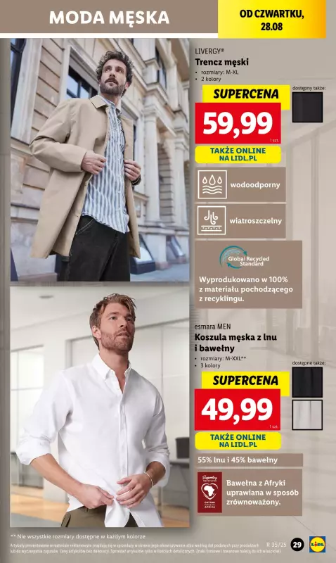 Lidl - gazetka promocyjna Katalog od poniedziałku 25.08 do soboty 30.08 - strona 29