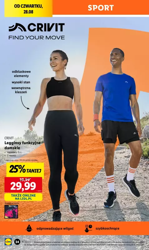 Lidl - gazetka promocyjna Katalog od poniedziałku 25.08 do soboty 30.08 - strona 34