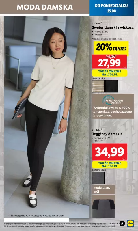 Lidl - gazetka promocyjna Katalog od poniedziałku 25.08 do soboty 30.08 - strona 9
