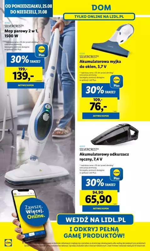 Lidl - gazetka promocyjna Katalog od poniedziałku 25.08 do soboty 30.08 - strona 48