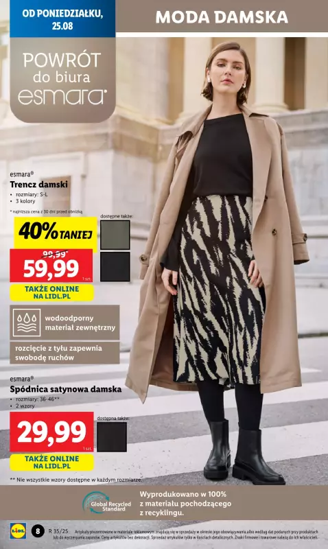 Lidl - gazetka promocyjna Katalog od poniedziałku 25.08 do soboty 30.08 - strona 8