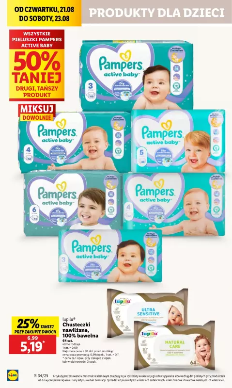 Lidl - gazetka promocyjna Oferta od czwartku od czwartku 21.08 do soboty 23.08 - strona 50