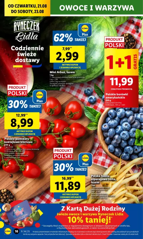 Lidl - gazetka promocyjna Oferta od czwartku od czwartku 21.08 do soboty 23.08 - strona 20
