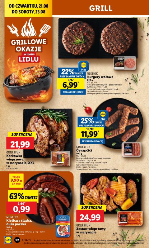 Lidl - gazetka promocyjna Oferta od czwartku od czwartku 21.08 do soboty 23.08 - strona 26