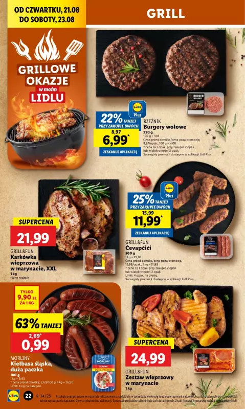 Lidl - gazetka promocyjna Oferta od czwartku od czwartku 21.08 do soboty 23.08 - strona 26