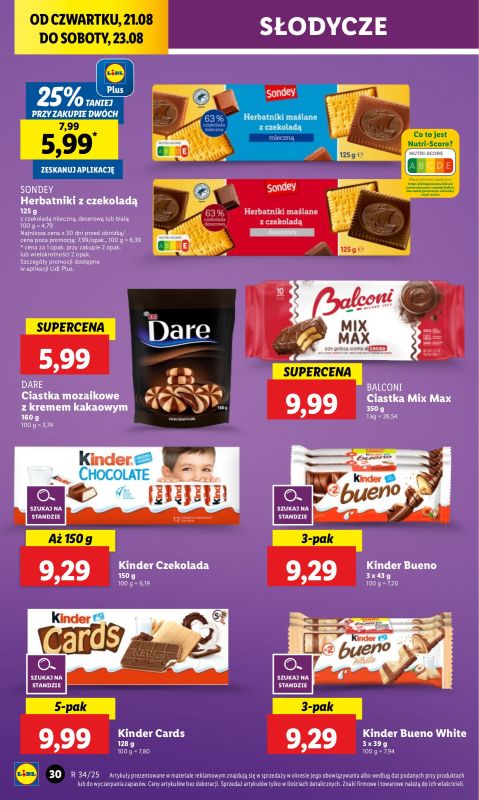 Lidl - gazetka promocyjna Oferta od czwartku od czwartku 21.08 do soboty 23.08 - strona 36