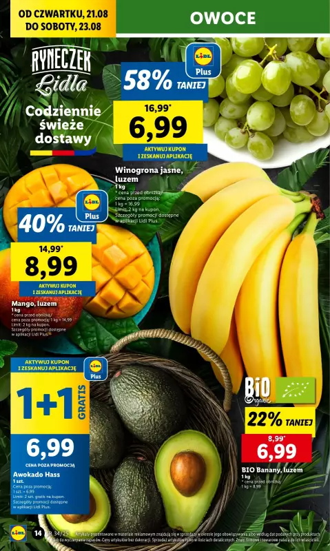 Lidl - gazetka promocyjna Oferta od czwartku od czwartku 21.08 do soboty 23.08 - strona 18