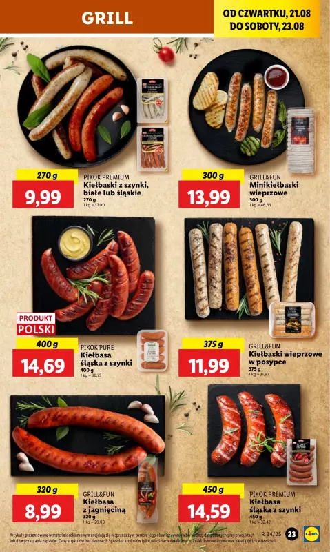 Lidl - gazetka promocyjna Oferta od czwartku od czwartku 21.08 do soboty 23.08 - strona 27