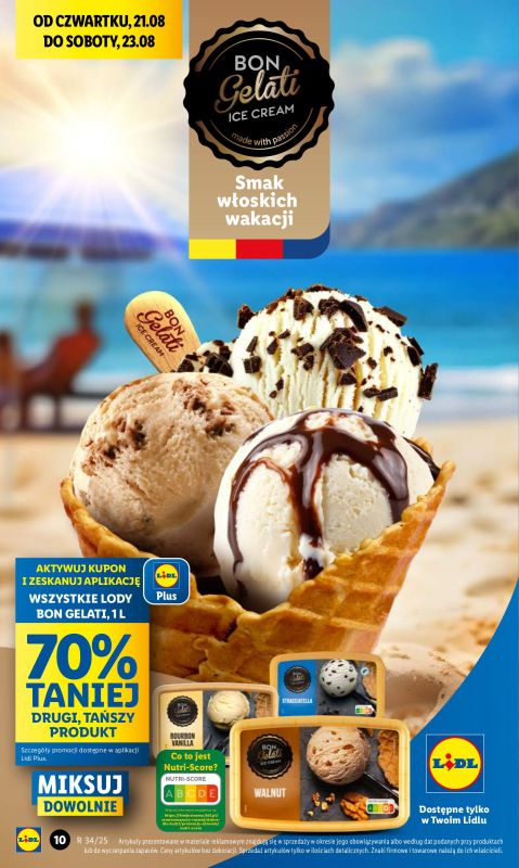Lidl - gazetka promocyjna Oferta od czwartku od czwartku 21.08 do soboty 23.08 - strona 10