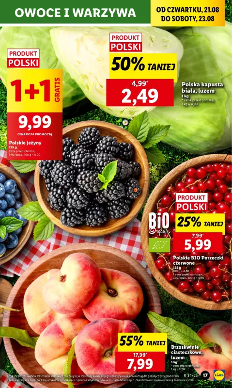 Lidl - gazetka promocyjna Oferta od czwartku od czwartku 21.08 do soboty 23.08 - strona 21