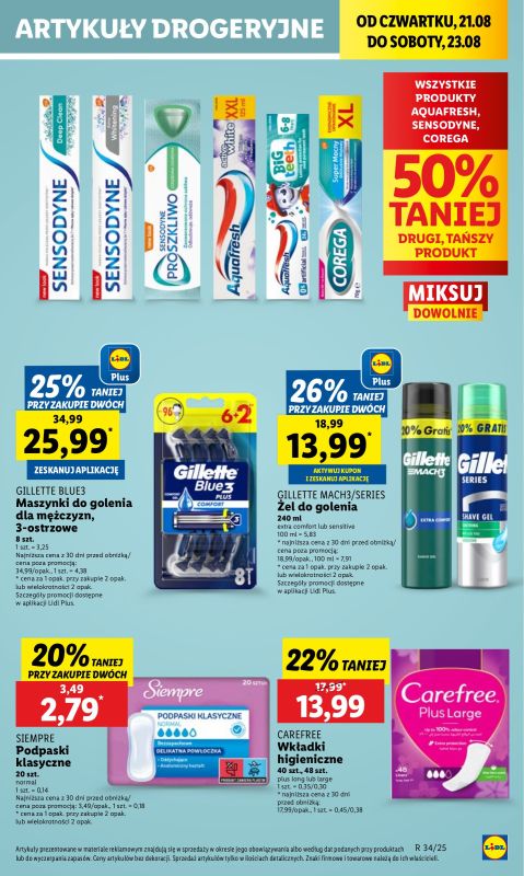 Lidl - gazetka promocyjna Oferta od czwartku od czwartku 21.08 do soboty 23.08 - strona 53