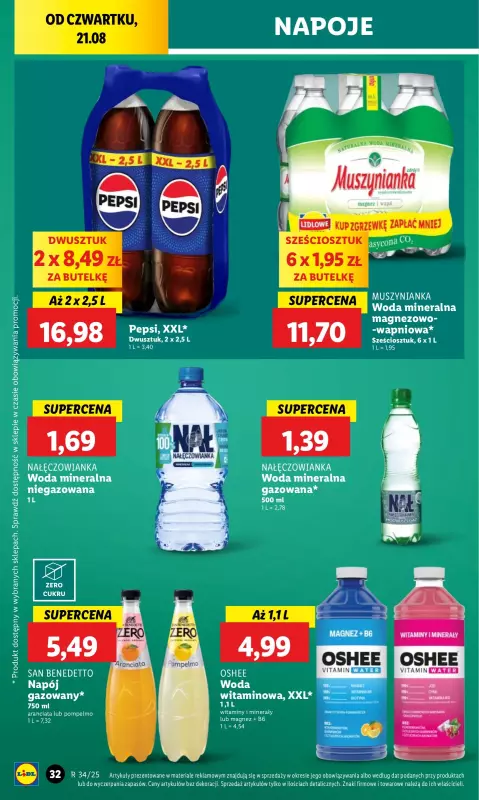 Lidl - gazetka promocyjna Oferta od czwartku od czwartku 21.08 do soboty 23.08 - strona 40