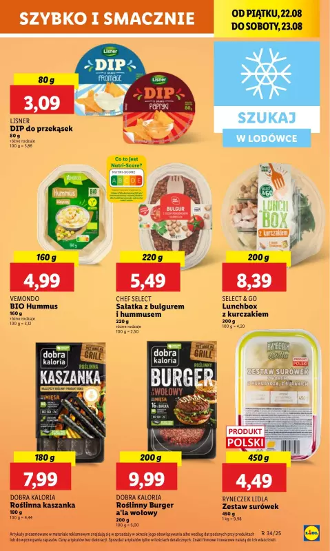 Lidl - gazetka promocyjna Oferta od czwartku od czwartku 21.08 do soboty 23.08 - strona 33