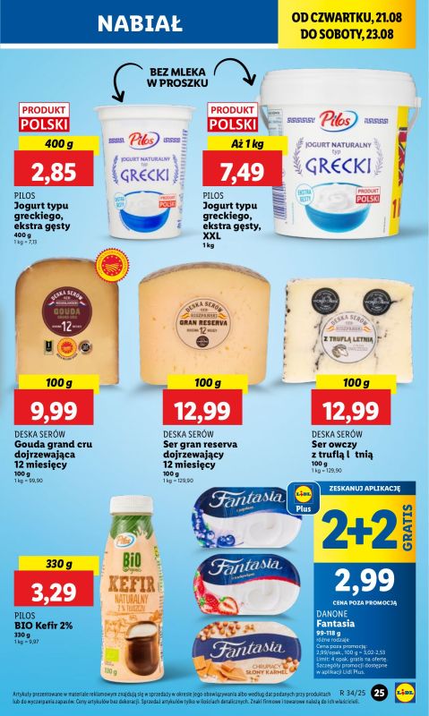 Lidl - gazetka promocyjna Oferta od czwartku od czwartku 21.08 do soboty 23.08 - strona 29