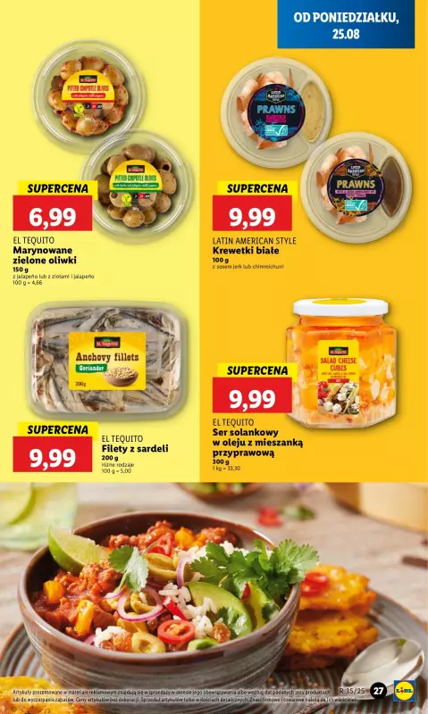 Lidl - gazetka promocyjna Oferta od poniedziałku od poniedziałku 25.08 do środy 27.08 - strona 31