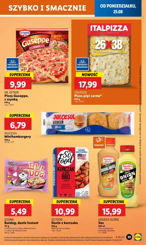 Lidl - gazetka promocyjna Oferta od poniedziałku od poniedziałku 25.08 do środy 27.08 - strona 39