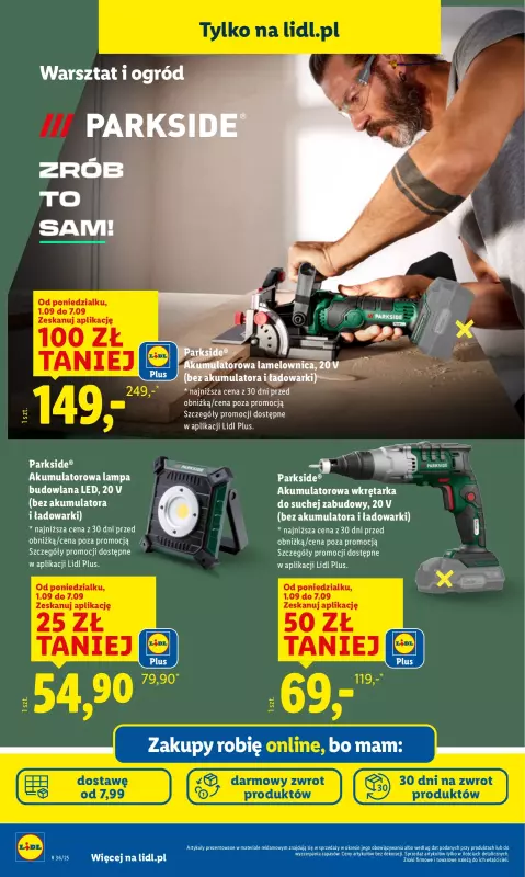 Lidl - gazetka promocyjna Katalog od poniedziałku 01.09 do soboty 06.09 - strona 42