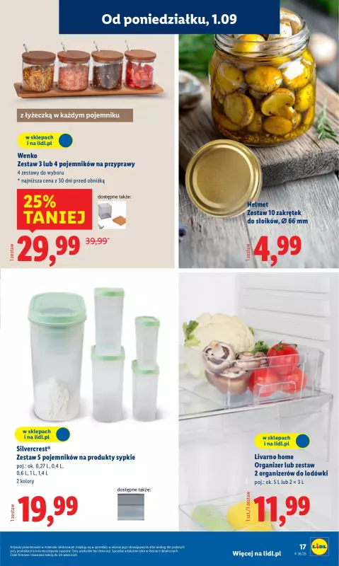 Lidl - gazetka promocyjna Katalog od poniedziałku 01.09 do soboty 06.09 - strona 19
