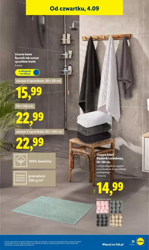 Lidl - gazetka promocyjna Katalog od poniedziałku 01.09 do soboty 06.09 - strona 33