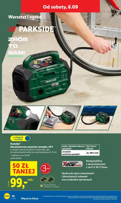 Lidl - gazetka promocyjna Katalog od poniedziałku 01.09 do soboty 06.09 - strona 38