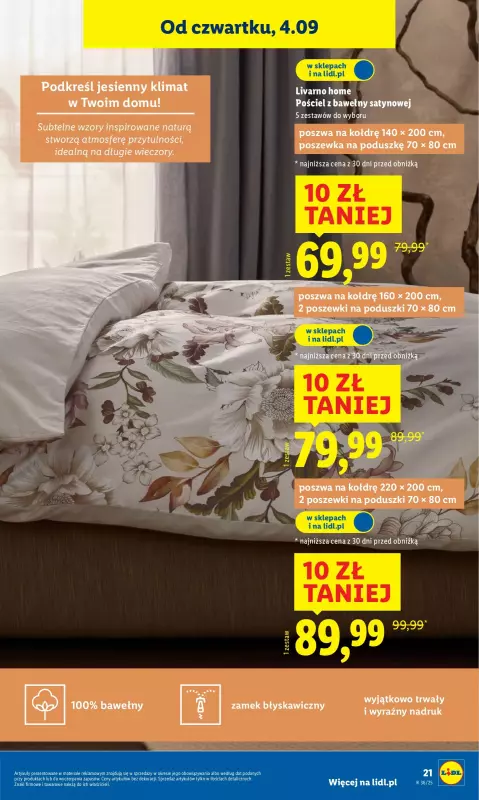 Lidl - gazetka promocyjna Katalog od poniedziałku 01.09 do soboty 06.09 - strona 23