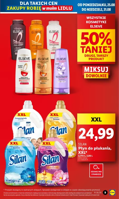 Lidl - gazetka promocyjna Oferta od poniedziałku od poniedziałku 25.08 do środy 27.08 - strona 9
