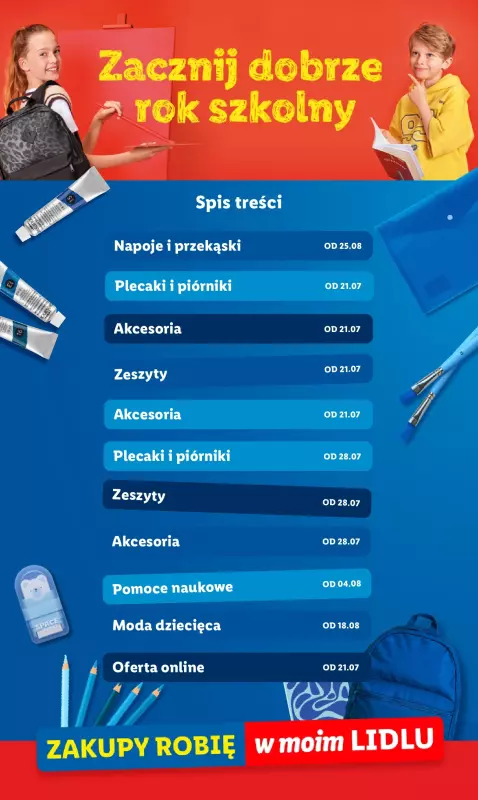 Lidl - gazetka promocyjna Kompletna wyprawka w megacenach   - strona 2