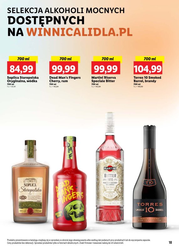 Lidl - gazetka promocyjna Katalog alkoholi mocnych  do soboty 20.09 - strona 18