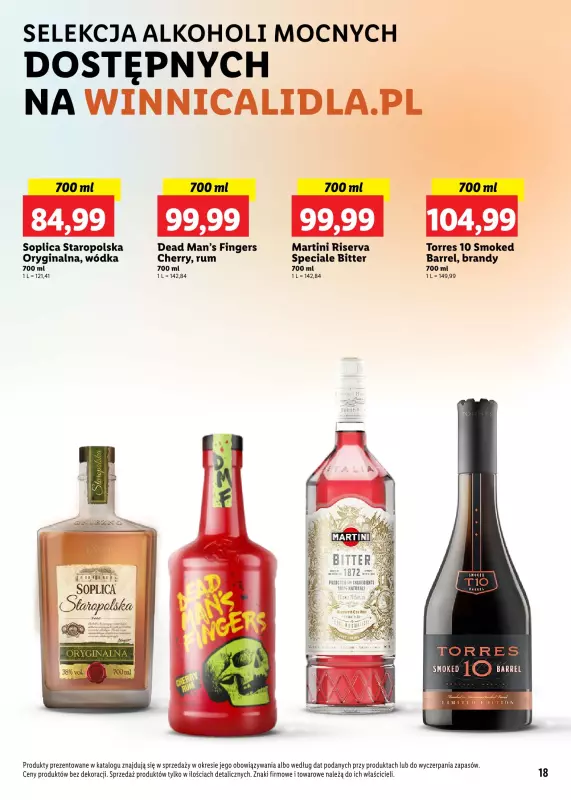 Lidl - gazetka promocyjna Katalog alkoholi mocnych  do soboty 20.09 - strona 18
