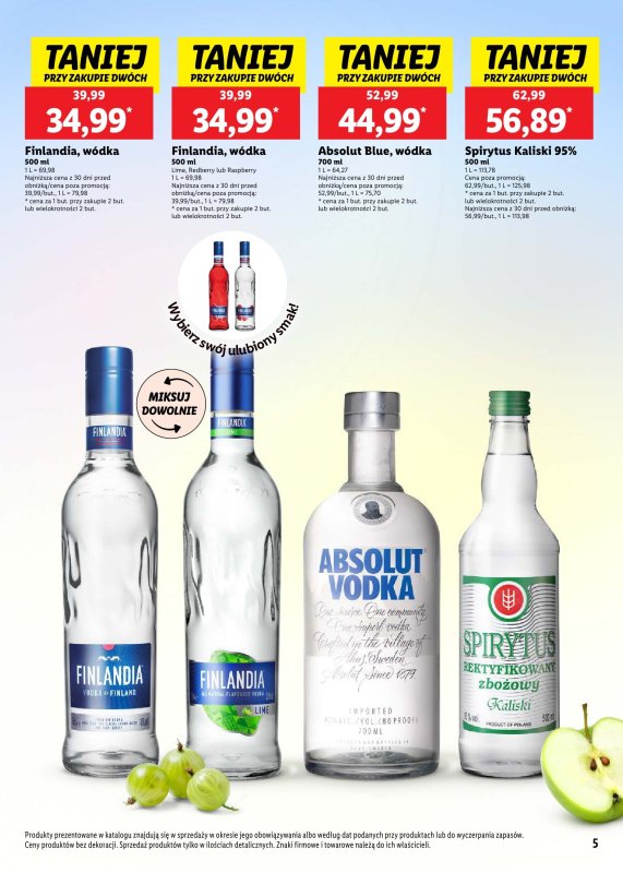 Lidl - gazetka promocyjna Katalog alkoholi mocnych  do soboty 20.09 - strona 5