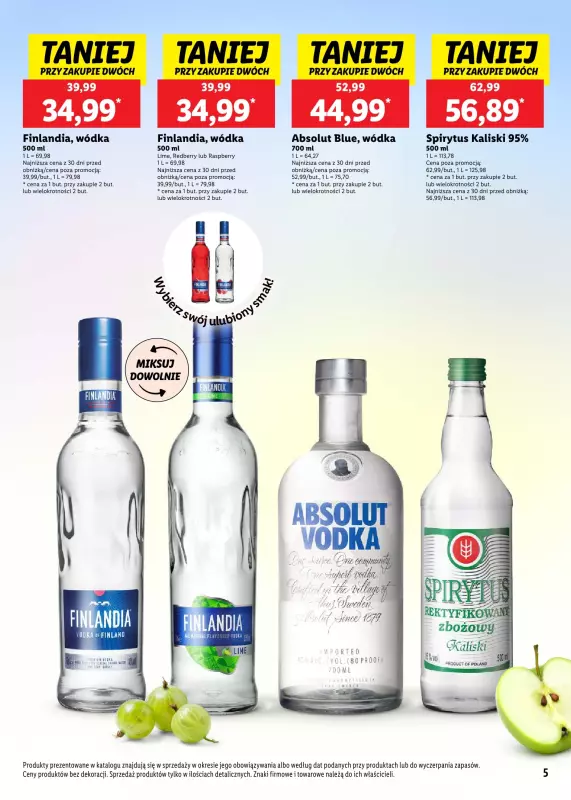 Lidl - gazetka promocyjna Katalog alkoholi mocnych  do soboty 20.09 - strona 5