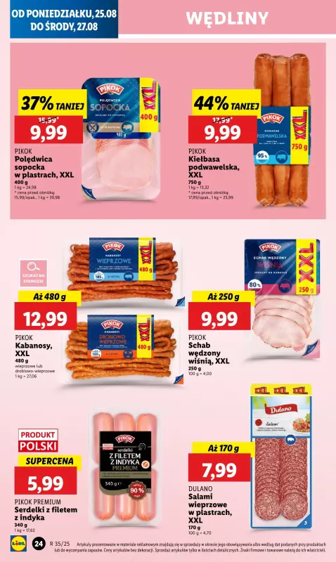 Lidl - gazetka promocyjna Oferta od poniedziałku od poniedziałku 25.08 do środy 27.08 - strona 28