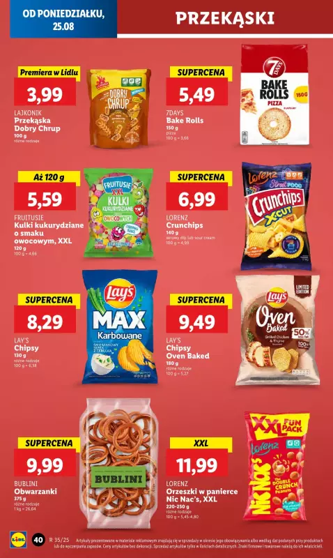 Lidl - gazetka promocyjna Oferta od poniedziałku od poniedziałku 25.08 do środy 27.08 - strona 46