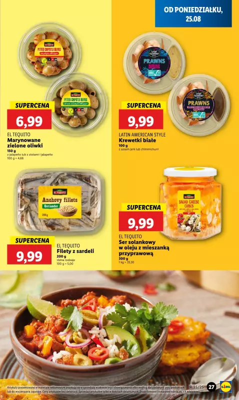 Lidl - gazetka promocyjna Oferta od poniedziałku od poniedziałku 25.08 do środy 27.08 - strona 31