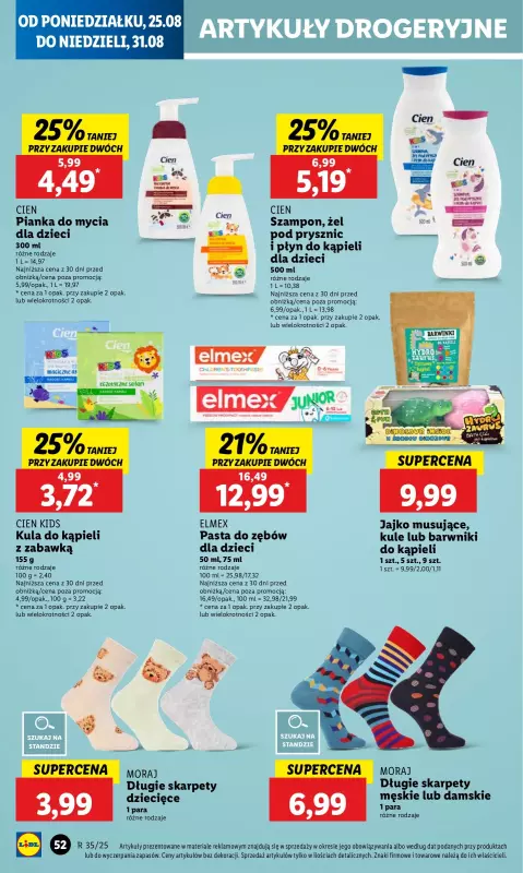 Lidl - gazetka promocyjna Oferta od poniedziałku od poniedziałku 25.08 do środy 27.08 - strona 58
