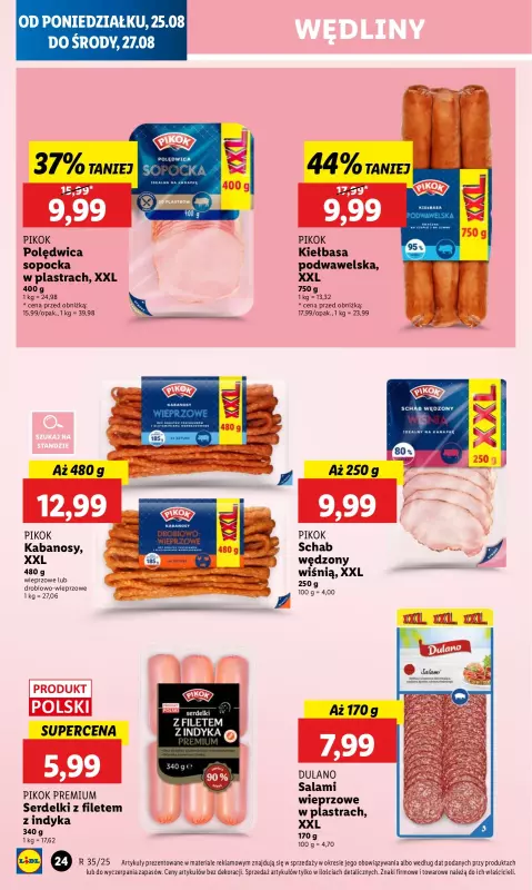 Lidl - gazetka promocyjna Oferta od poniedziałku od poniedziałku 25.08 do środy 27.08 - strona 28