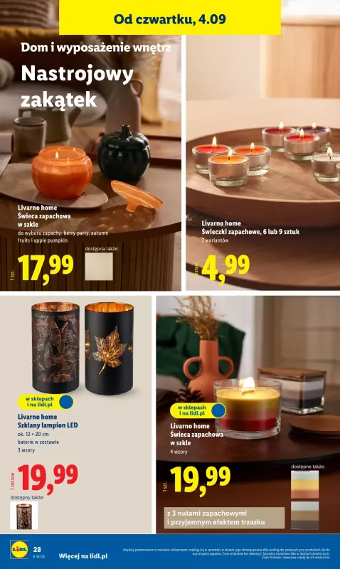 Lidl - gazetka promocyjna Katalog od poniedziałku 01.09 do soboty 06.09 - strona 30