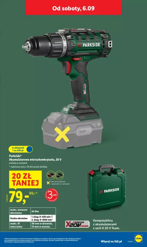 Lidl - gazetka promocyjna Katalog od poniedziałku 01.09 do soboty 06.09 - strona 35