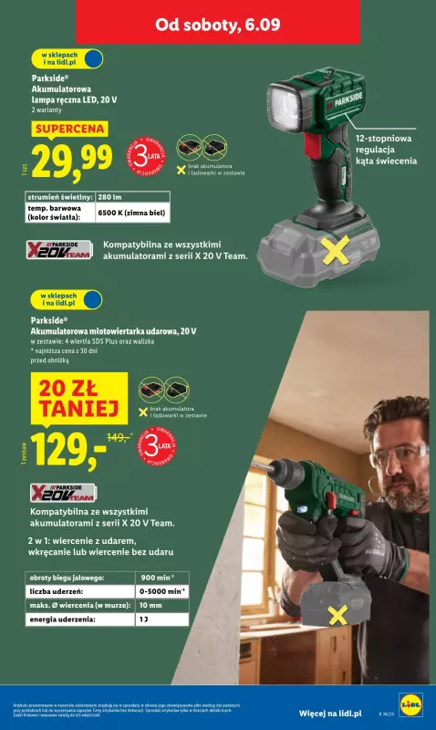Lidl - gazetka promocyjna Katalog od poniedziałku 01.09 do soboty 06.09 - strona 43