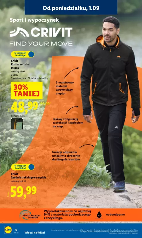 Lidl - gazetka promocyjna Katalog od poniedziałku 01.09 do soboty 06.09 - strona 6