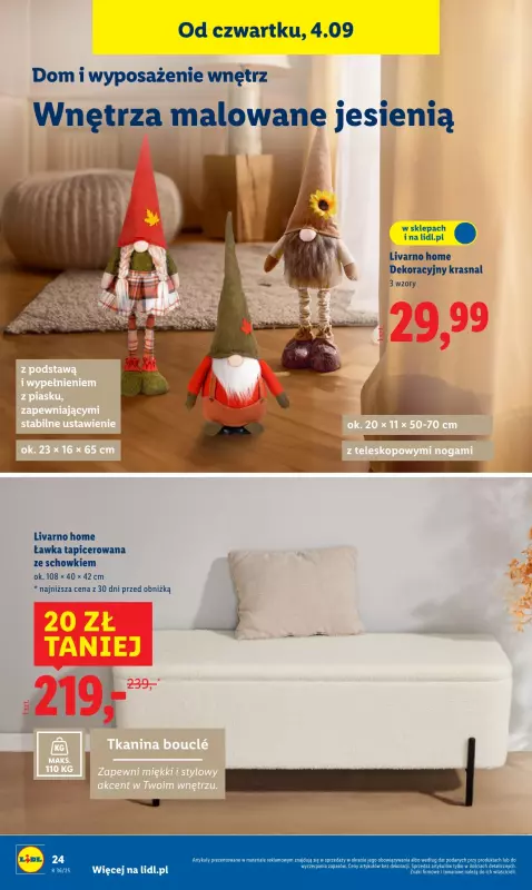 Lidl - gazetka promocyjna Katalog od poniedziałku 01.09 do soboty 06.09 - strona 26