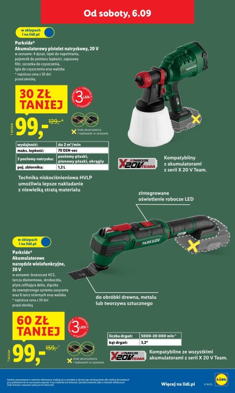 Lidl - gazetka promocyjna Katalog od poniedziałku 01.09 do soboty 06.09 - strona 41