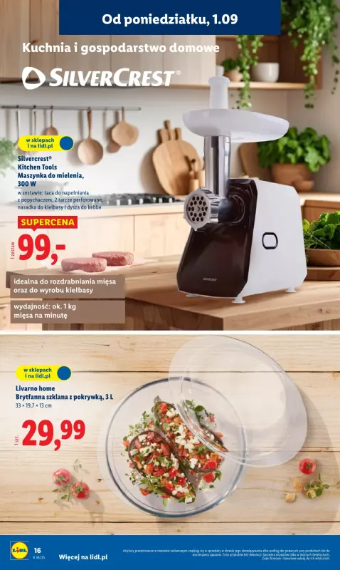 Lidl - gazetka promocyjna Katalog od poniedziałku 01.09 do soboty 06.09 - strona 18