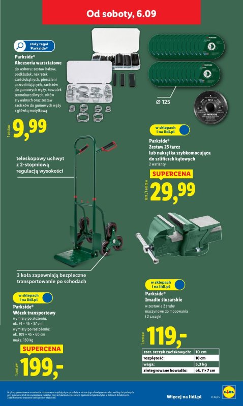 Lidl - gazetka promocyjna Katalog od poniedziałku 01.09 do soboty 06.09 - strona 45
