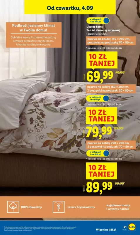 Lidl - gazetka promocyjna Katalog od poniedziałku 01.09 do soboty 06.09 - strona 23