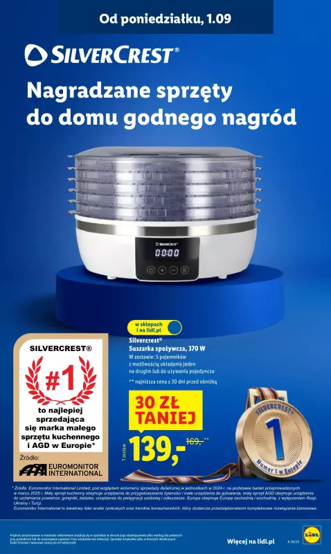 Lidl - gazetka promocyjna Katalog od poniedziałku 01.09 do soboty 06.09 - strona 15