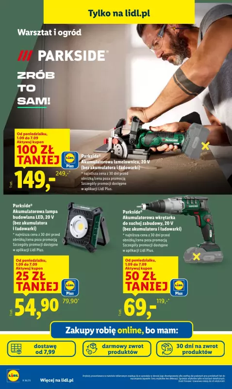 Lidl - gazetka promocyjna Katalog od poniedziałku 01.09 do soboty 06.09 - strona 46