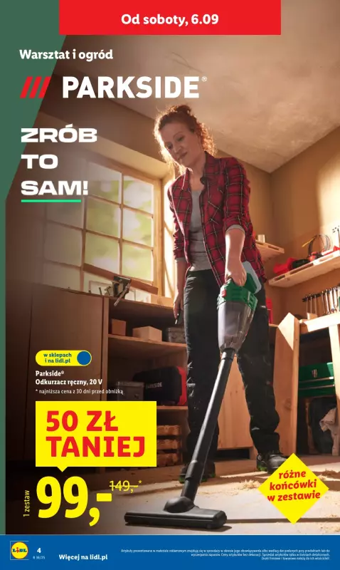 Lidl - gazetka promocyjna Katalog od poniedziałku 01.09 do soboty 06.09 - strona 4