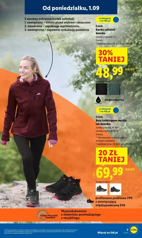 Lidl - gazetka promocyjna Katalog od poniedziałku 01.09 do soboty 06.09 - strona 7